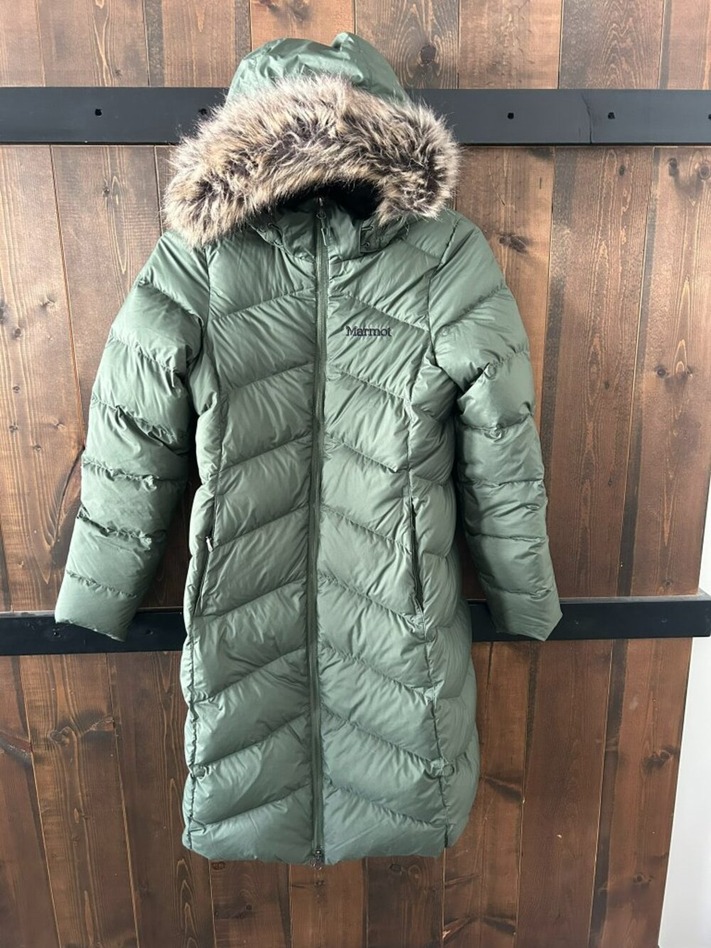 Marmot Women's Size S Montreaux Down Coat Full Length Down Puffer